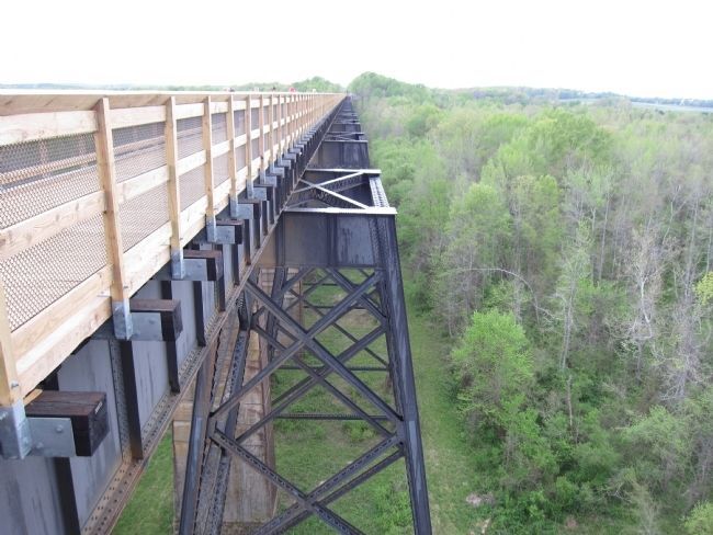High Bridge Trusses - after the Bridge Reopened image. Click for full size.