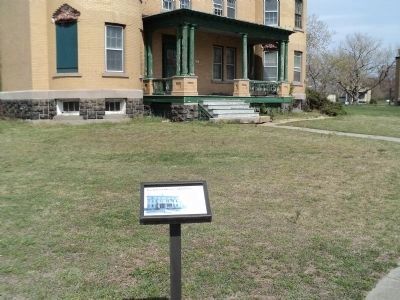 Marker at Fort Hancock. Click for full size. Marker at Fort Hancock image. Click for full size.