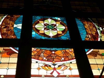 Science Hall Leaded Glass Window. Click for full size. Science Hall Leaded Glass Window image. Click for full size.