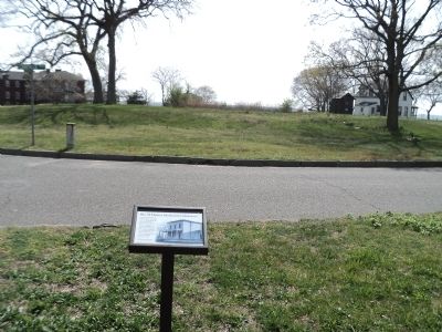 Marker in Fort Hancock. Click for full size. Marker in Fort Hancock image. Click for full size.