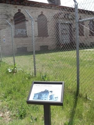 Marker at Fort Hancock. Click for full size. Marker at Fort Hancock image. Click for full size.