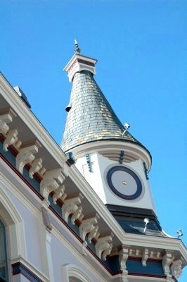 Detail of building cupola image. Click for full size.