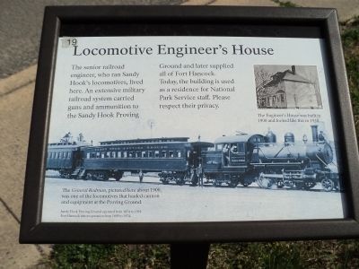 Locomotive Engineer�s House Marker image. Click for full size.
