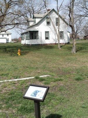Marker at the Proving Ground Foremans House image. Click for full size.
