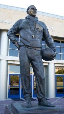 Forrest "Phog" Clare Allen Statue. Click for full size. Forrest "Phog" Clare Allen Statue image. Click for full size.