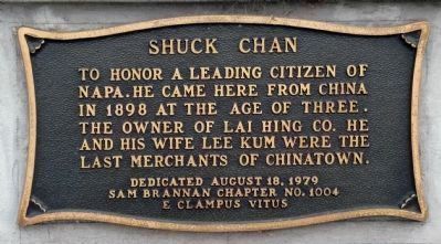 Shuck Chan Marker image. Click for full size.