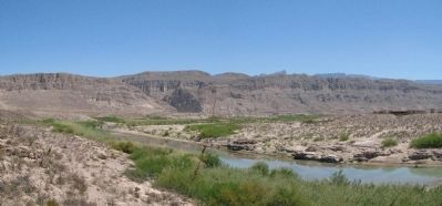 Boquillas Canyon Panorama image. Click for full size.