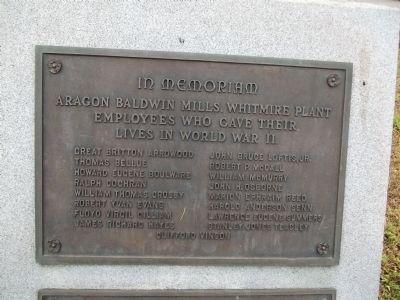 Our Heroes of World War II Marker image. Click for full size.