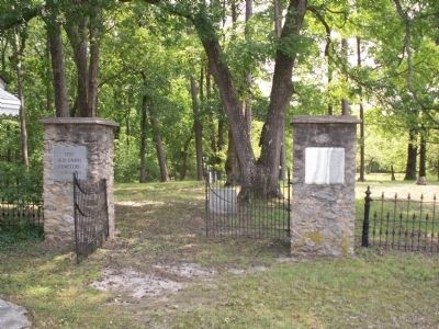 Entrance to the Cemetery image. Click for full size.