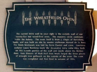 The WheatFields Oven Marker image. Click for full size.
