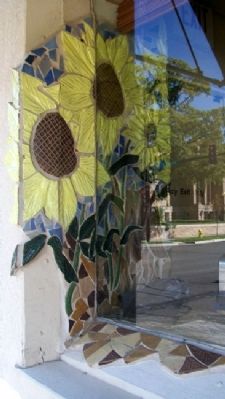 Sunflower Tiles at WheatFields Bakery image. Click for full size.