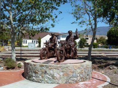 Saint Francis Dam Disaster Memorial image. Click for full size.