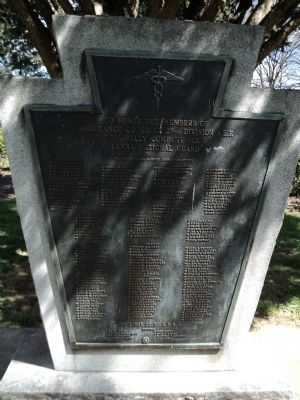 Ambulance Co. No. 111 � 28th Division A.E.F. Marker image. Click for full size.