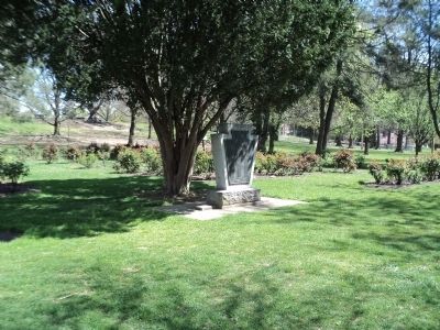 Marker in Buchanan Park image. Click for full size.