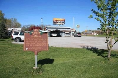 Prairie Des Mascoutins / Damascus Marker image. Click for full size.