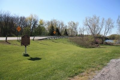 Prairie Des Mascoutins / Damascus Marker image. Click for full size.