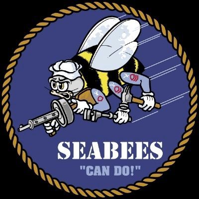 Navy Seabees Logo image. Click for full size.
