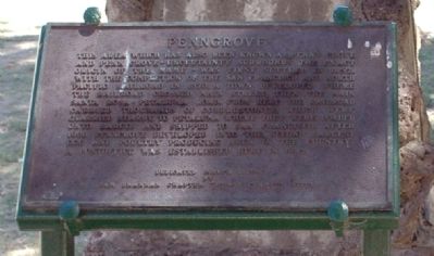 Penngrove Marker. Click for full size. Penngrove Marker image. Click for full size.