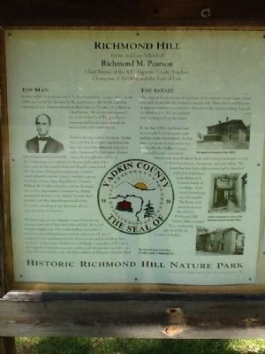 Richmond Hill Marker image. Click for full size.