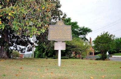 Site: Wesleyan College Marker image. Click for full size.