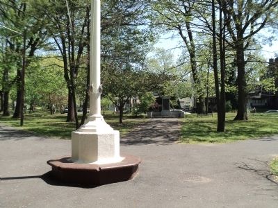 Marker in Bayonne Park image. Click for full size.