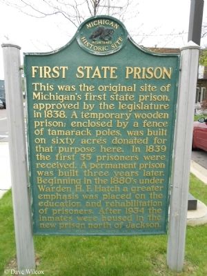First State Prison Marker image. Click for full size.