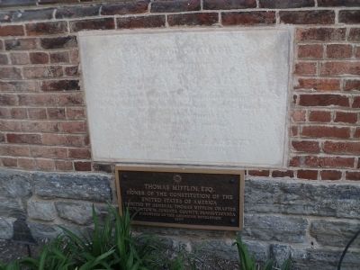 Thomas Mifflin, Esq. Markers. Click for full size. Thomas Mifflin, Esq. Markers image. Click for full size.