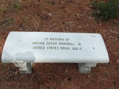 In memory of Archie Eason Barnhill, Jr. United States Navy, WWII image. Click for full size.