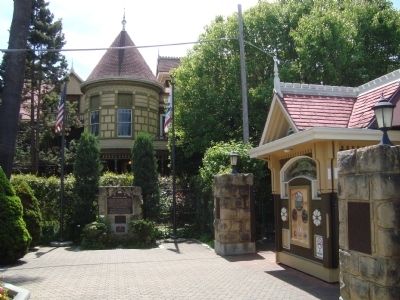 Winchester Mystery House Marker image. Click for full size.