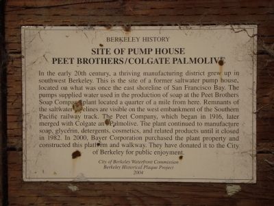Site of Pump House Marker image. Click for full size.
