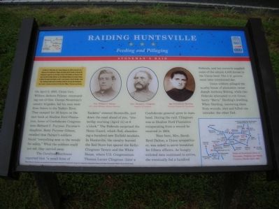Raiding Huntsville Marker. Click for full size. Raiding Huntsville Marker image. Click for full size.
