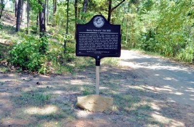Berry Schools' Old Mill Marker image. Click for full size.