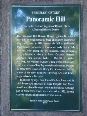 Panoramic Hill Marker image. Click for full size.