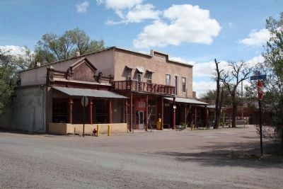 First Street, Cerrillos, New Mexico image. Click for full size.