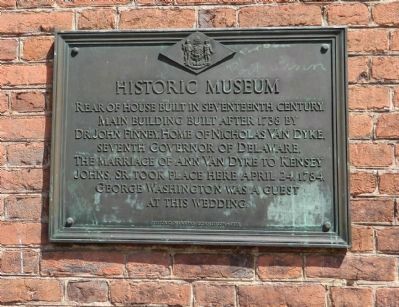 Historic Museum Marker. Click for full size. Historic Museum Marker image. Click for full size.