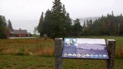 The view of Frenchman Bay Marker image. Click for full size.