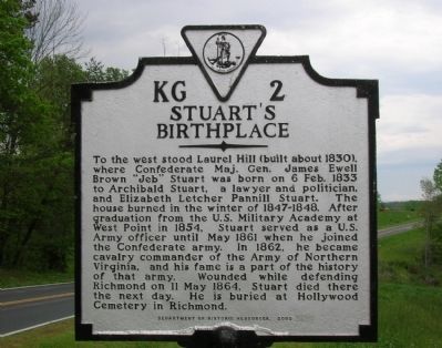 Stuart's Birthplace Marker image. Click for full size.