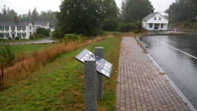 Historic Architecture in Sullivan Harbor Marker image. Click for full size.