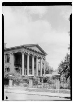 I. Jenkins Mikell House Historic American Engineering Record image. Click for full size.