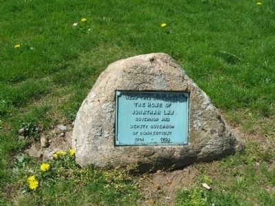 Home Site of Jonathan Law Marker. Click for full size. Home Site of Jonathan Law Marker image. Click for full size.