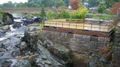 Machias River Mill Foundation at Bad Little Falls image. Click for full size.