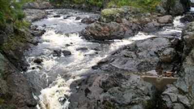 Bad Little Falls on the Machias River image. Click for full size.