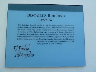 Biscailuz Building Marker image. Click for full size.