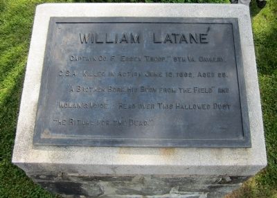 William Latané Marker image. Click for full size.