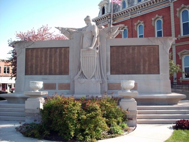 Adams County Peace Monument - Honor Rolls Marker image. Click for full size.
