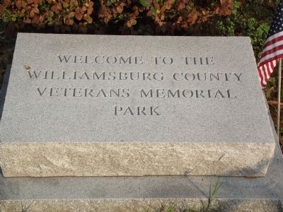 Willamsburg County Veterans Memorial Park image. Click for full size.