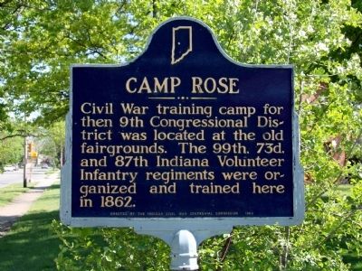 Camp Rose Marker image. Click for full size.