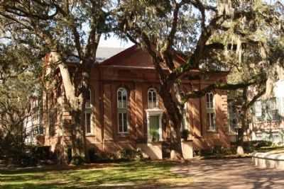College of Charleston The Library, constructed in 1854-56 and designed by George Edward Walker. Click for full size. College of Charleston The Library, constructed in 1854-56 and designed by George Edward Walker image. Click for full size.