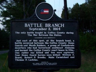 Battle Branch Marker image. Click for full size.