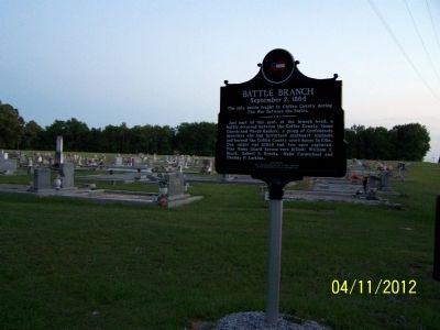 Battle Branch Marker. Click for full size. Battle Branch Marker image. Click for full size.